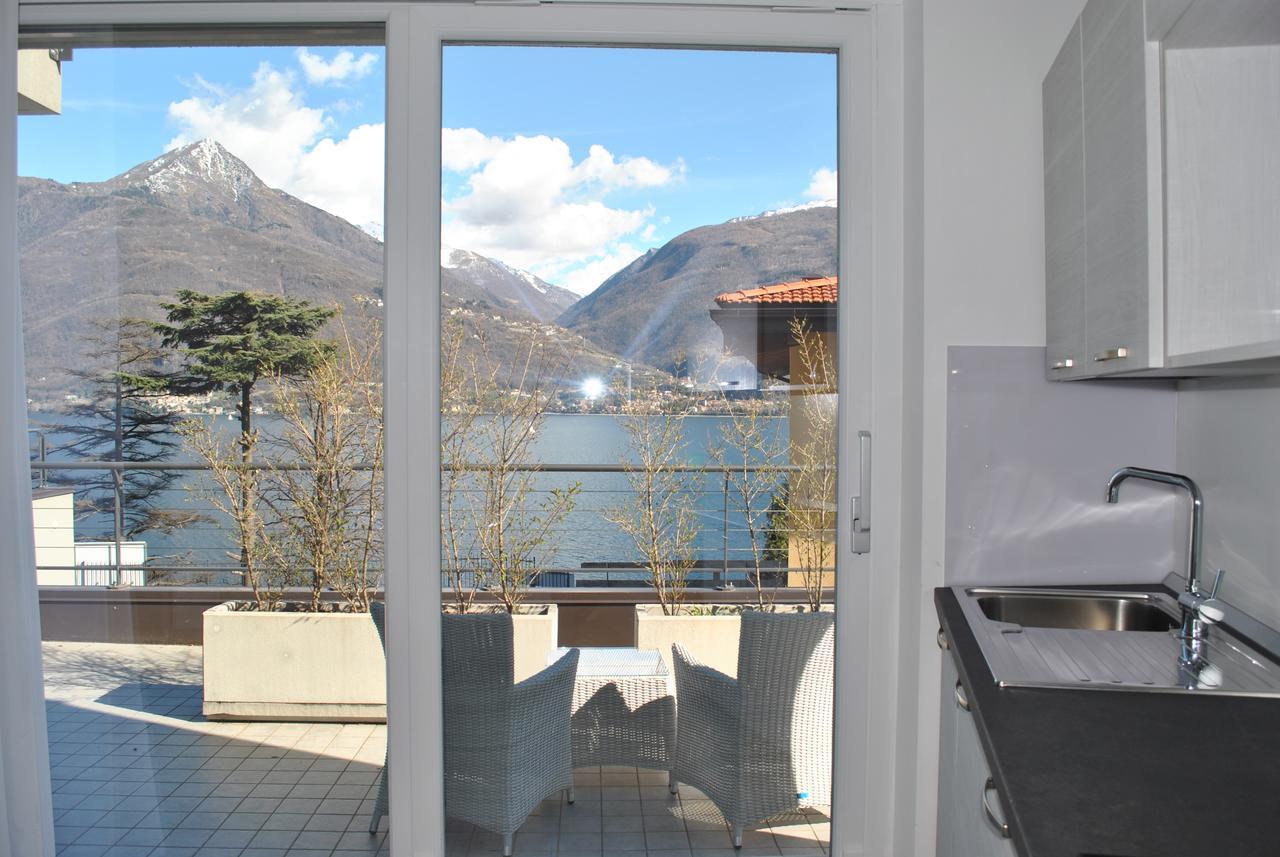 Baia Blu - Luxury Apartments With Pool Cremia Exterior foto