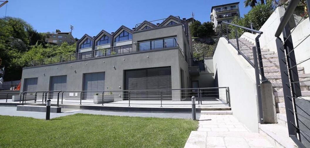 Baia Blu - Luxury Apartments With Pool Cremia Exterior foto